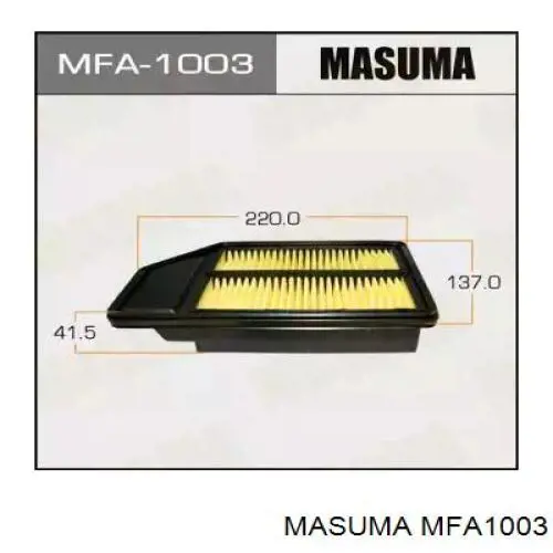 MFA1003 Masuma filtro de aire