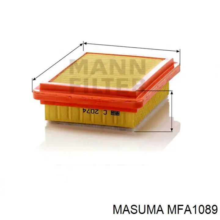 MFA1089 Masuma filtro de aire