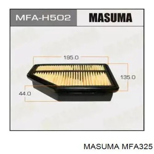 MFA325 Masuma filtro de aire