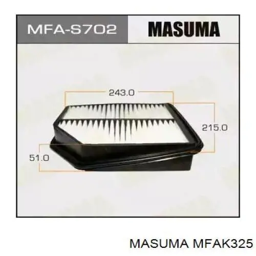 MFAK325 Masuma filtro de aire