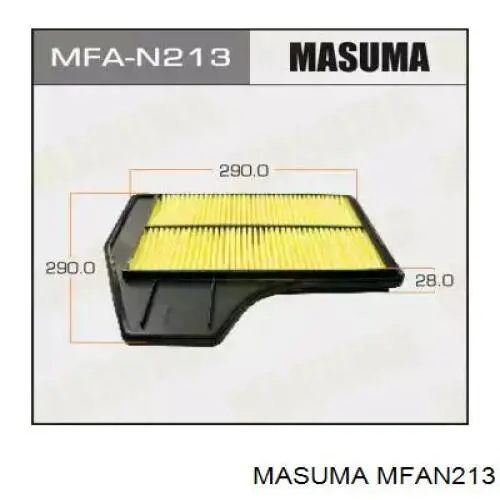 MFAN213 Masuma Filtro de aire de motor