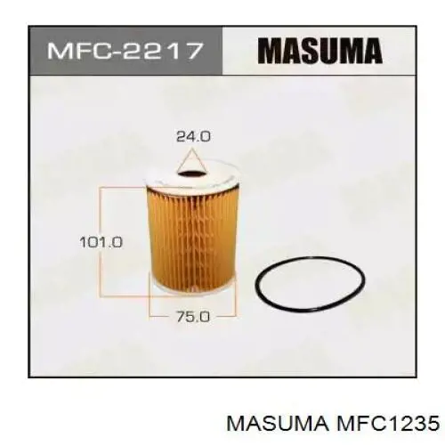 MFC1235 Masuma Filtro aceite
