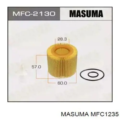 Filtro de aceite Masuma MFC1235 precio, desde 6,33 EUR