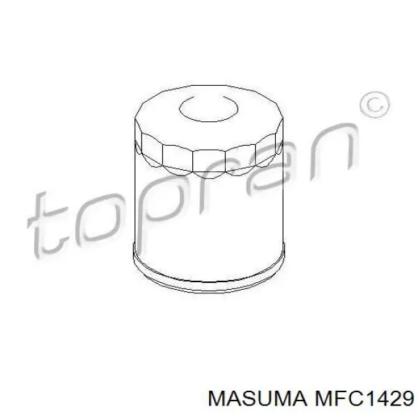 Filtro de aceite Nissan Sunny 3 N14