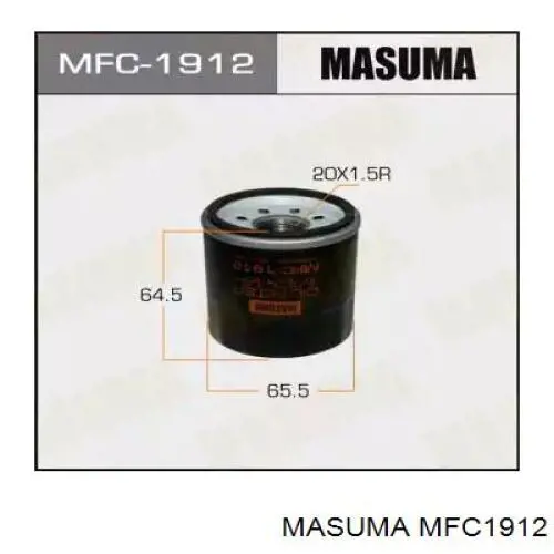 Filtro de aceite MFC1912 Masuma
