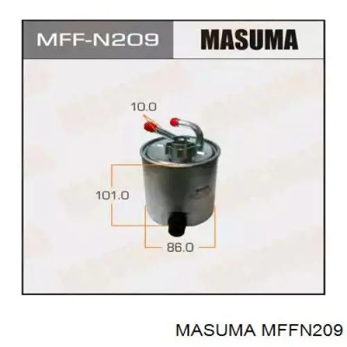Filtro combustible Masuma MFFN209 precio, desde 24,88 EUR