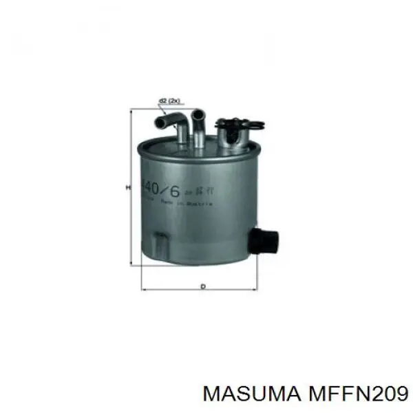 Comprar MFFN209 Masuma Filtro diesel