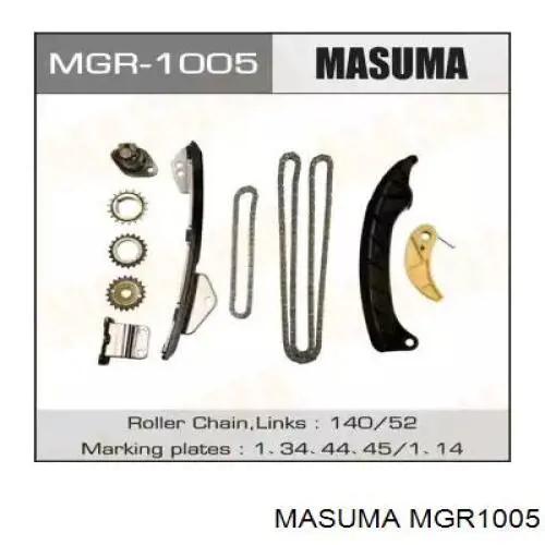 MGR1005 Masuma Juego de cadena de distribución