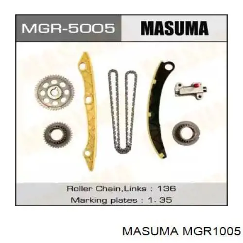 Comprar MGR1005 Masuma Kit de cadena de distribución