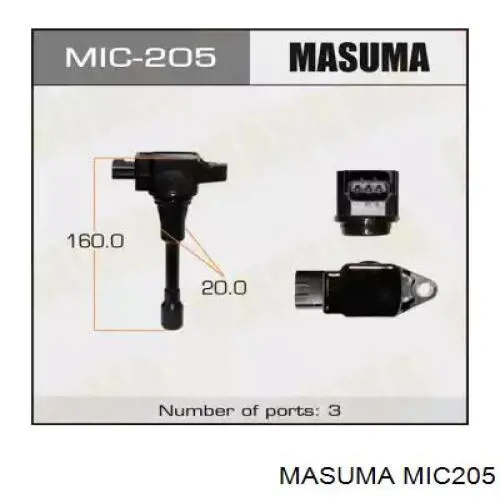 Bobina de chispa Masuma MIC205 precio, desde 32,38 EUR