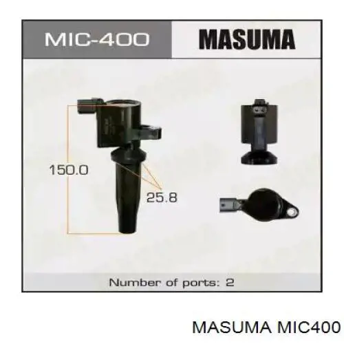 MIC400 Masuma Bobina de ignición