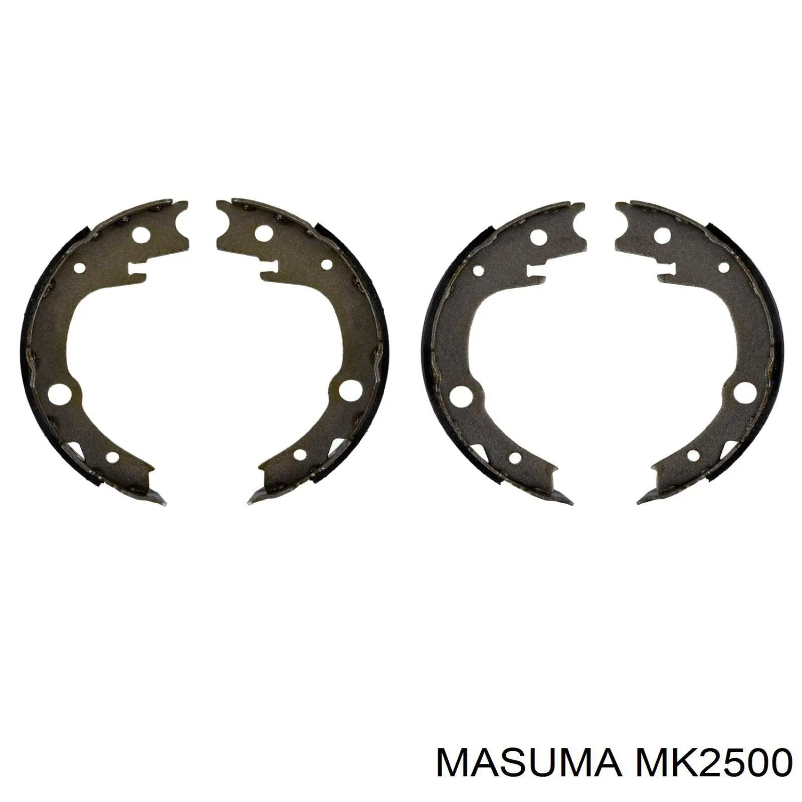 Zapatas de freno de mano Masuma MK2500 precio, desde 25,14 EUR