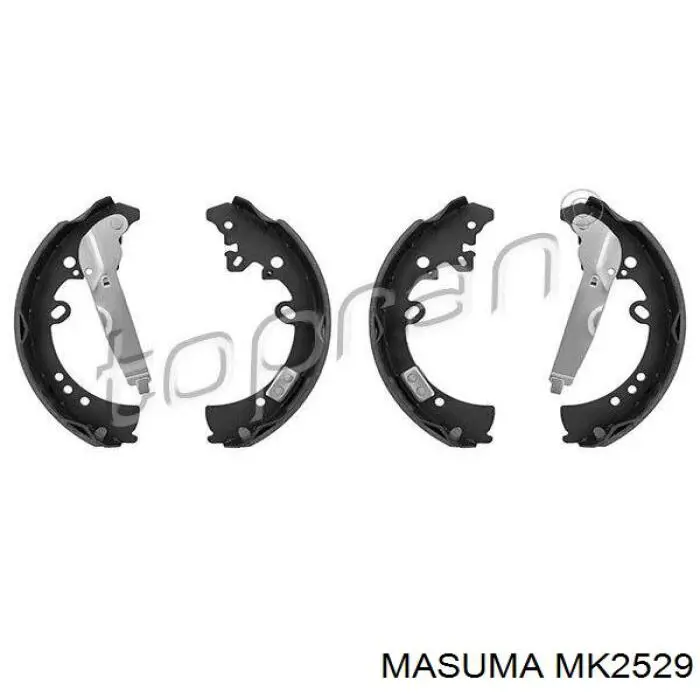 MK2529 Masuma Zapatas de freno de tambor traseras