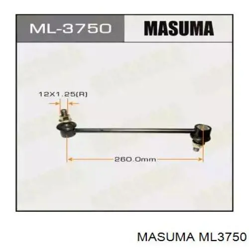 ML3750 Masuma Bieleta estabilizadora delantera