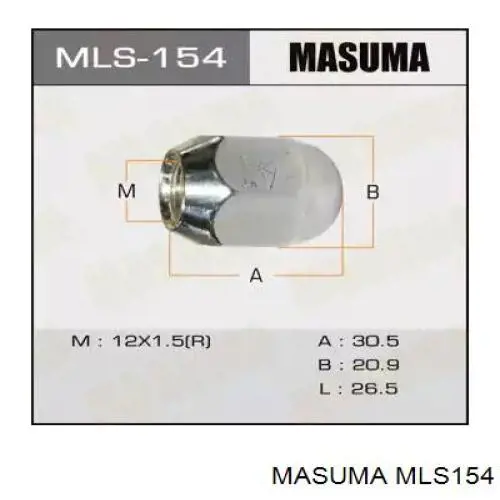 Comprar MLS154 Masuma Tuerca de neumático