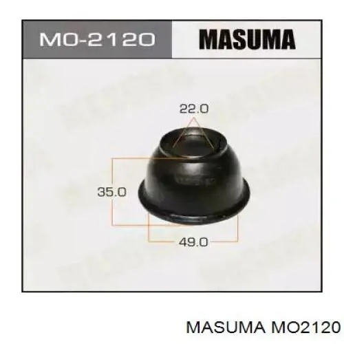 MO2120 Masuma Guardapolvo de rótula inferior