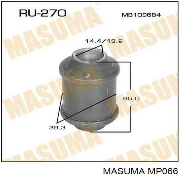 MP066 Masuma casquillo de barra estabilizadora delantera