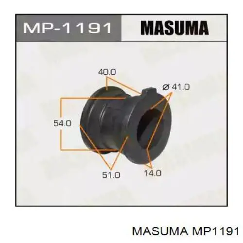 Buje de barra estabilizadora delantera 4881560410 Toyota