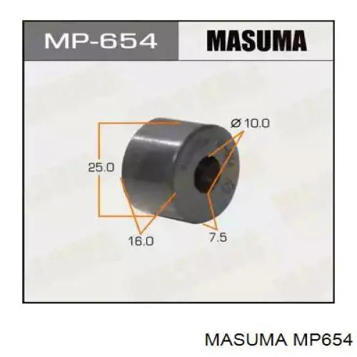 Bieleta estabilizadora trasera MP654 Masuma