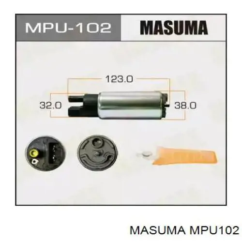 Bomba de combustible eléctrica sumergible  Masuma MPU102 precio, desde 17,74 EUR