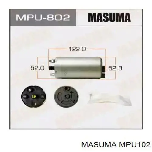 MPU102 Masuma bomba de combustible