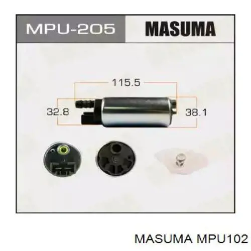Comprar MPU102 Masuma Bomba de combustible eléctrica