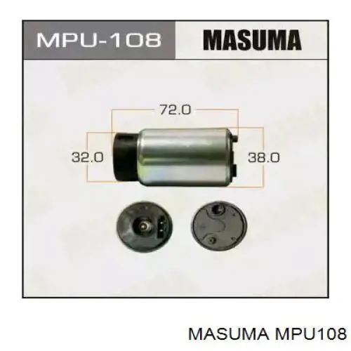 MPU108 Masuma Módulo de alimentación de combustible