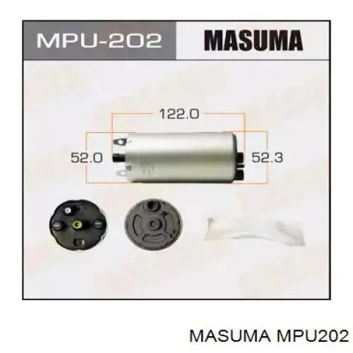 Bomba de combustible eléctrica sumergible  Masuma MPU202 precio, desde 43,07 EUR