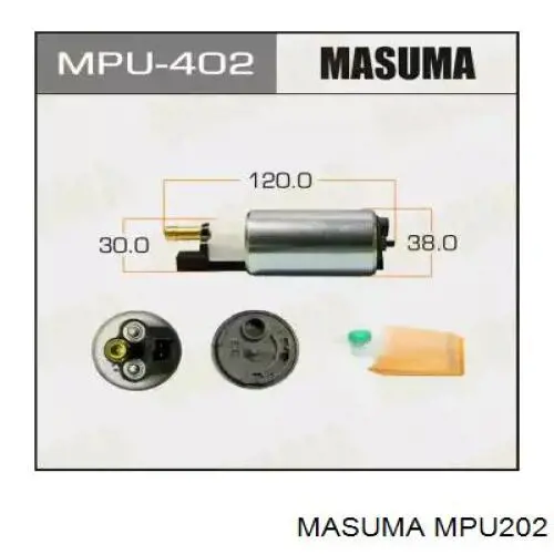 MPU202 Masuma bomba de combustible