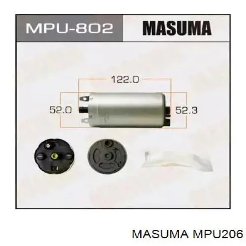 Módulo alimentación de combustible  Masuma MPU206 precio, desde 4,60 EUR