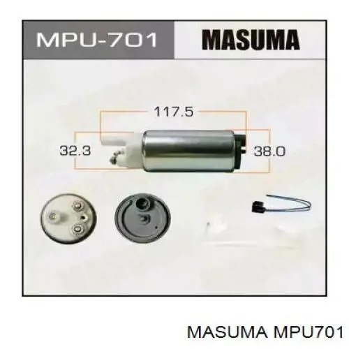 Comprar MPU701 Masuma Elemento de turbina de la bomba de combustible