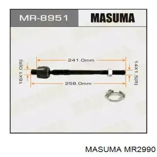 MR2990 Masuma barra de acoplamiento