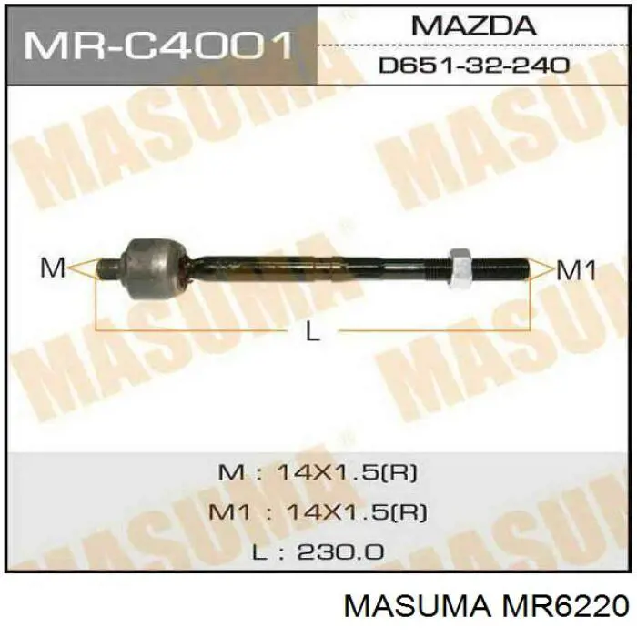 MR6220 Masuma barra de acoplamiento