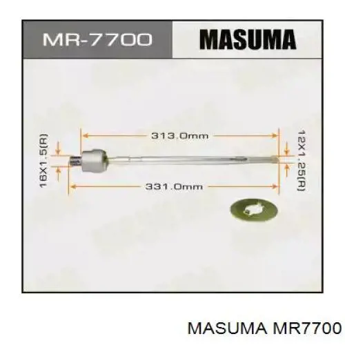 Comprar MR7700 Masuma 