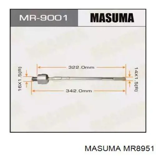 MR8951 Masuma barra de acoplamiento izquierda