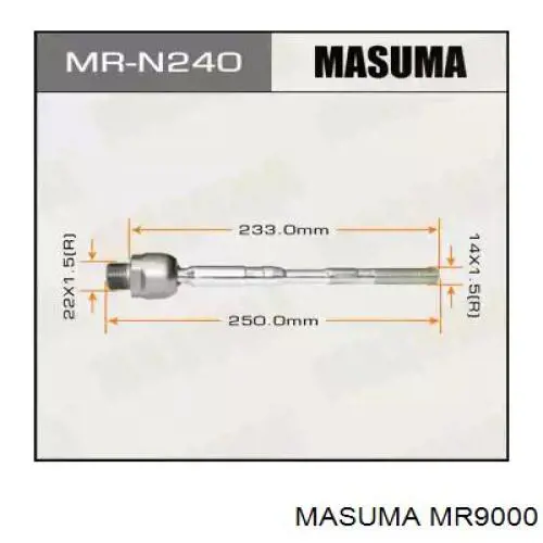 Brazo direccion coche Masuma MR9000 precio, desde 19,36 EUR