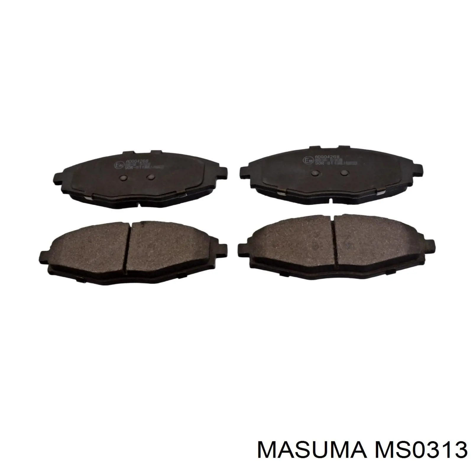 Comprar MS0313 Masuma Pastillas delanteras de freno
