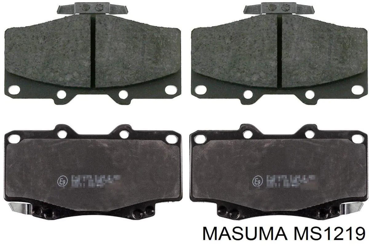 Pastillas freno delanteras Masuma MS1219 precio, desde 23,90 EUR