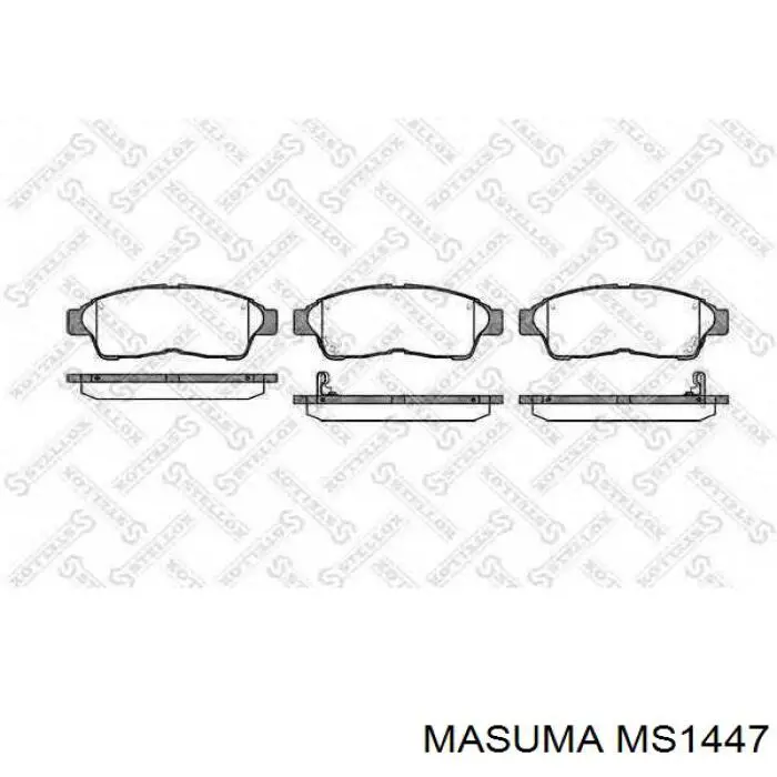 Comprar MS1447 Masuma Pastillas delanteras de freno