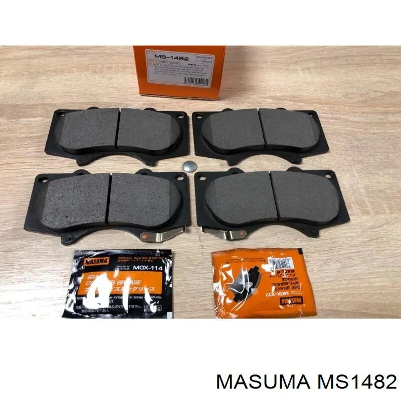 Pastillas freno delanteras Masuma MS1482 precio, desde 26,71 EUR