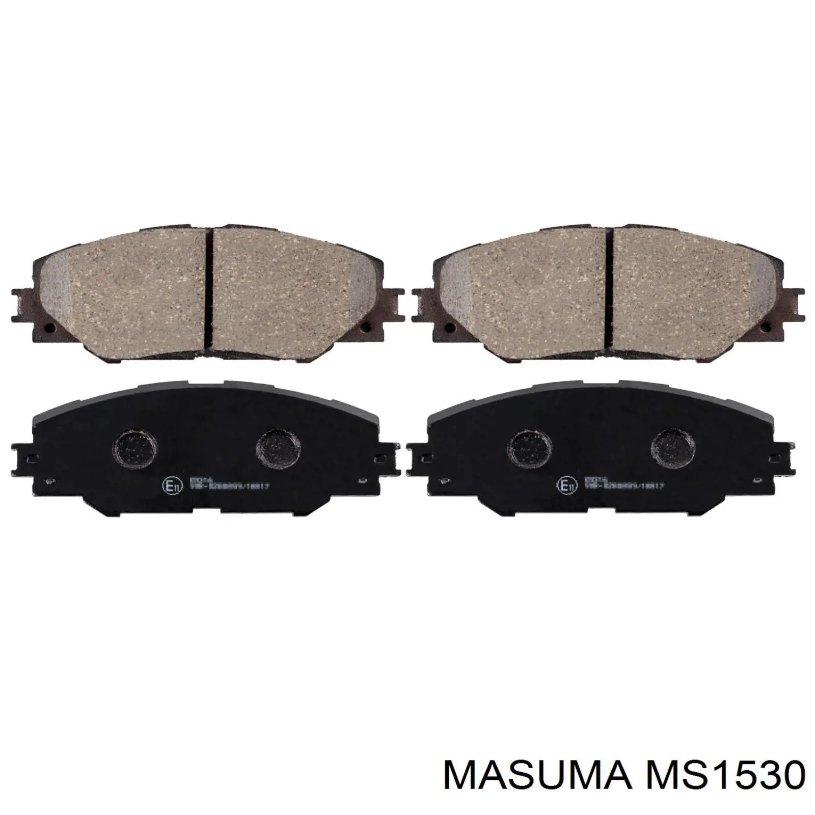 Comprar MS1530 Masuma Pastillas delanteras de freno