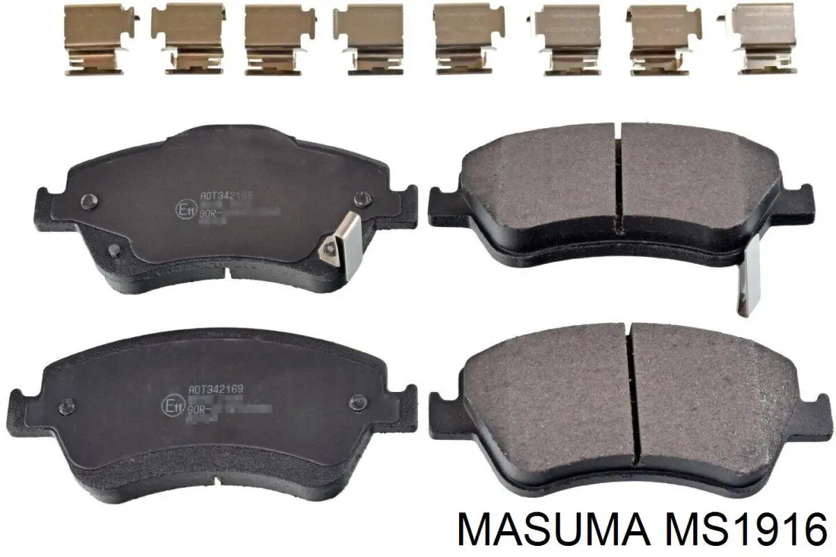 Pastillas de freno delanteras Toyota Corolla E12