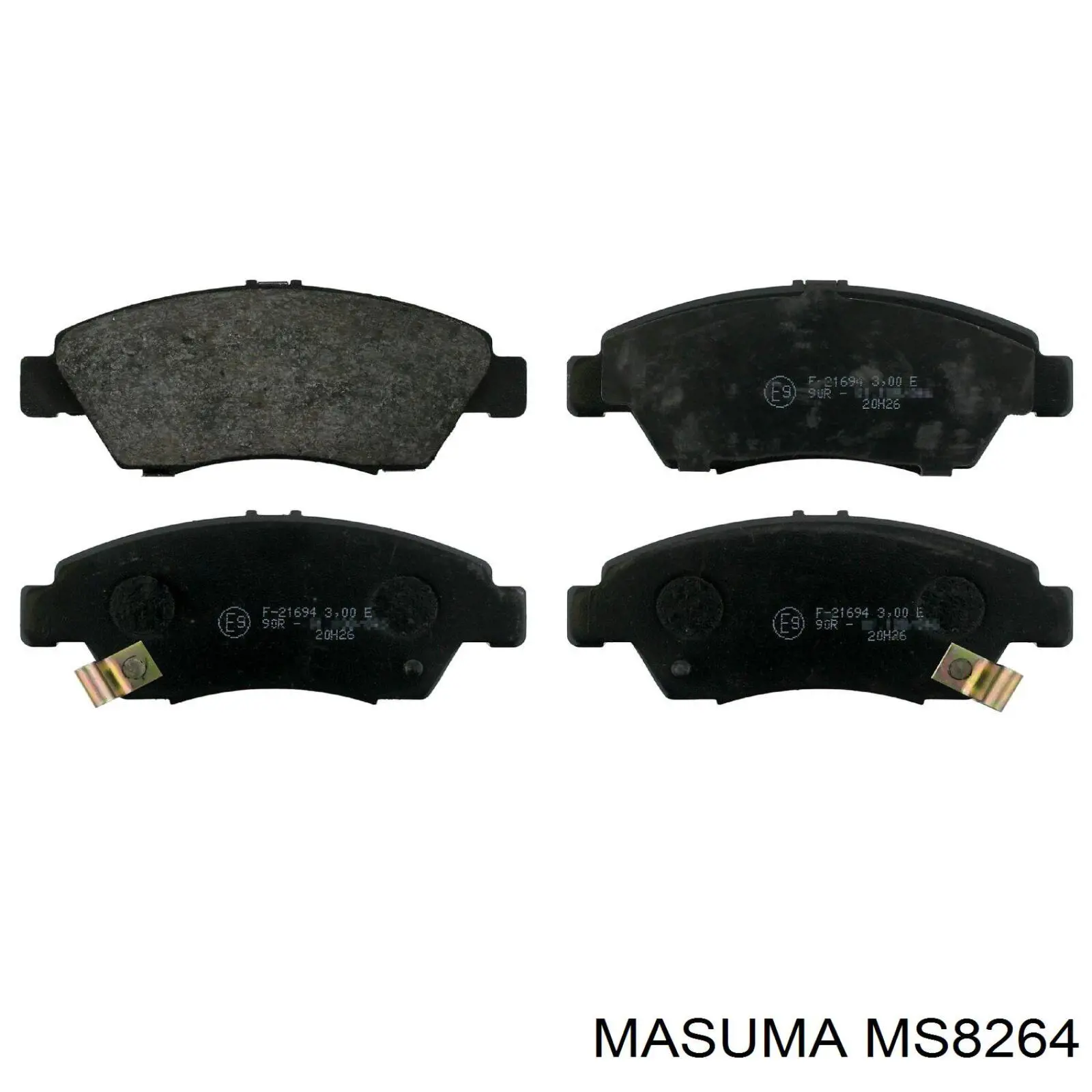 Pastillas freno delanteras Masuma MS8264 precio, desde 21,39 EUR