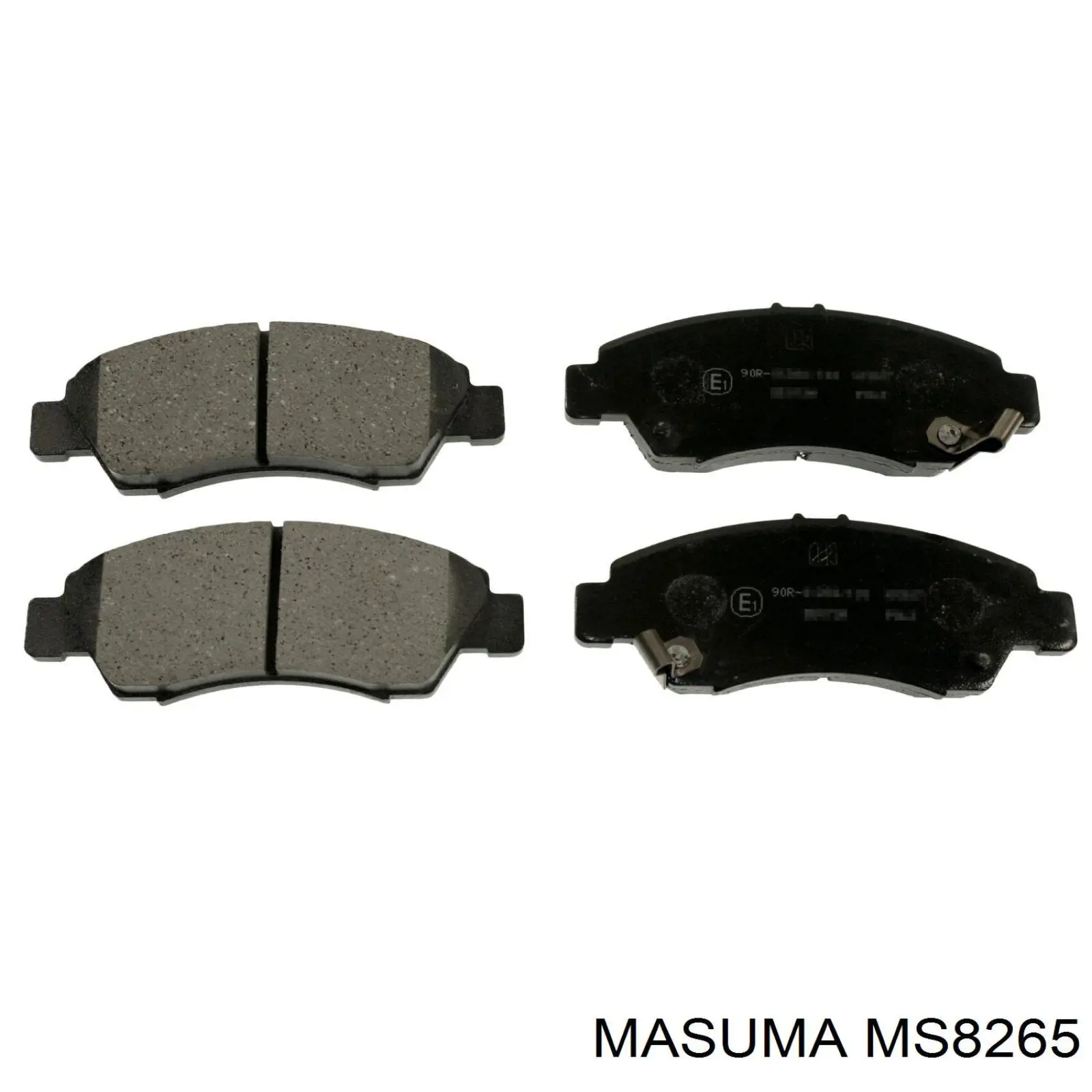 Pastillas de freno MS8265 Masuma