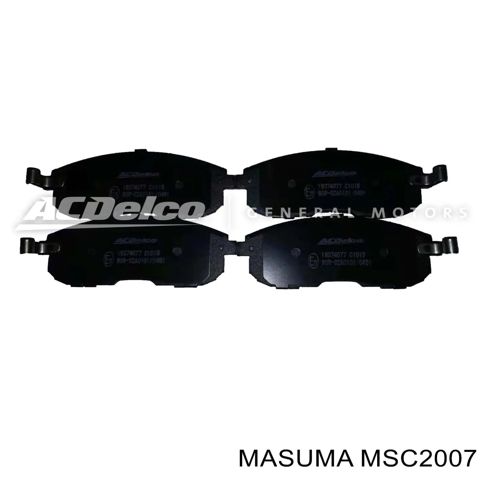 MSC2007 Masuma Pastillas delanteras