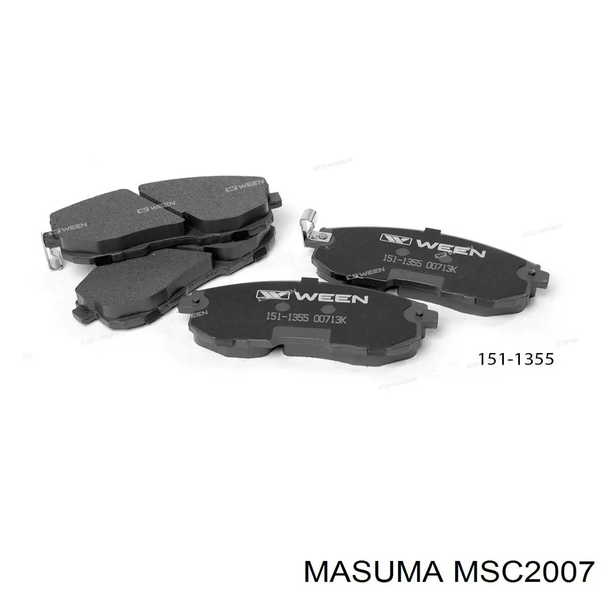 Pastillas freno delanteras Masuma MSC2007 precio, desde 41,88 EUR