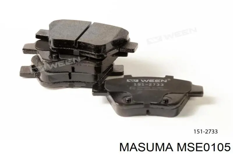 Pastillas de freno traseras Volkswagen Jetta 6 162, 163, AV3, AV2, AY2, AY3