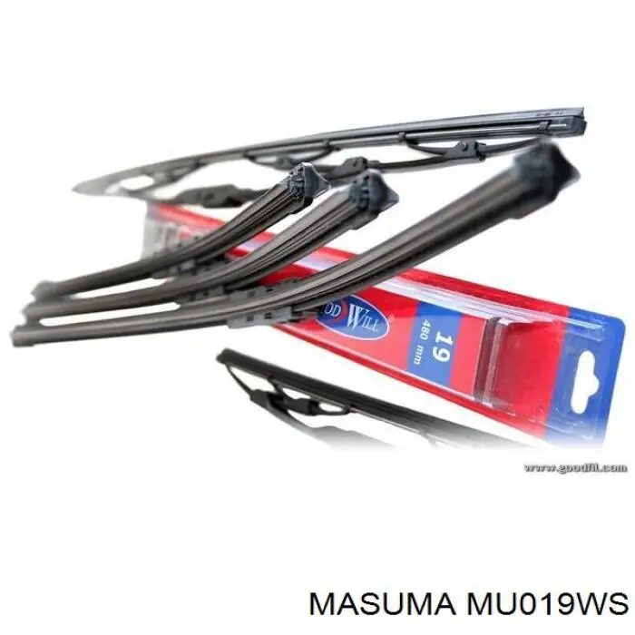 Escobilla del limpiaparabrisas del lado del pasajero Masuma MU019WS precio, desde 7,53 EUR