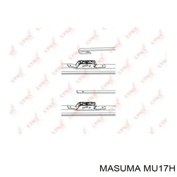 Escobilla del limpiaparabrisas trasero Masuma MU17H precio, desde 8,84 EUR