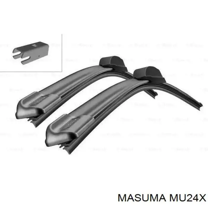 Escobilla del limpiaparabrisas del lado del conductor GBFS67330 Mazda